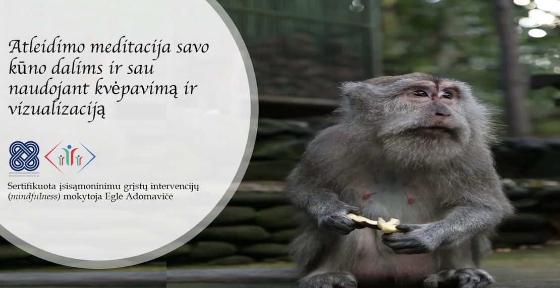 Atleidimo meditacija savo kūnui ir sau